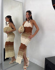 DRESS CROCHET FURTE