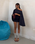 MINIDRESS MIDNIGHT BLUE