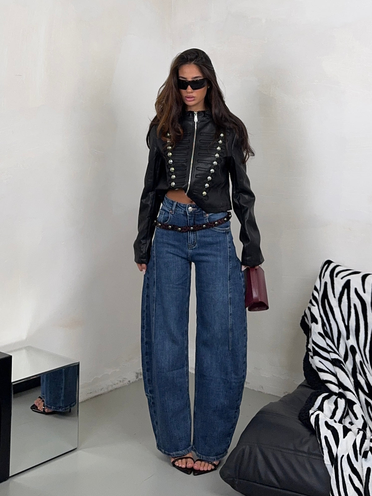 JEANS BALLON BELT
