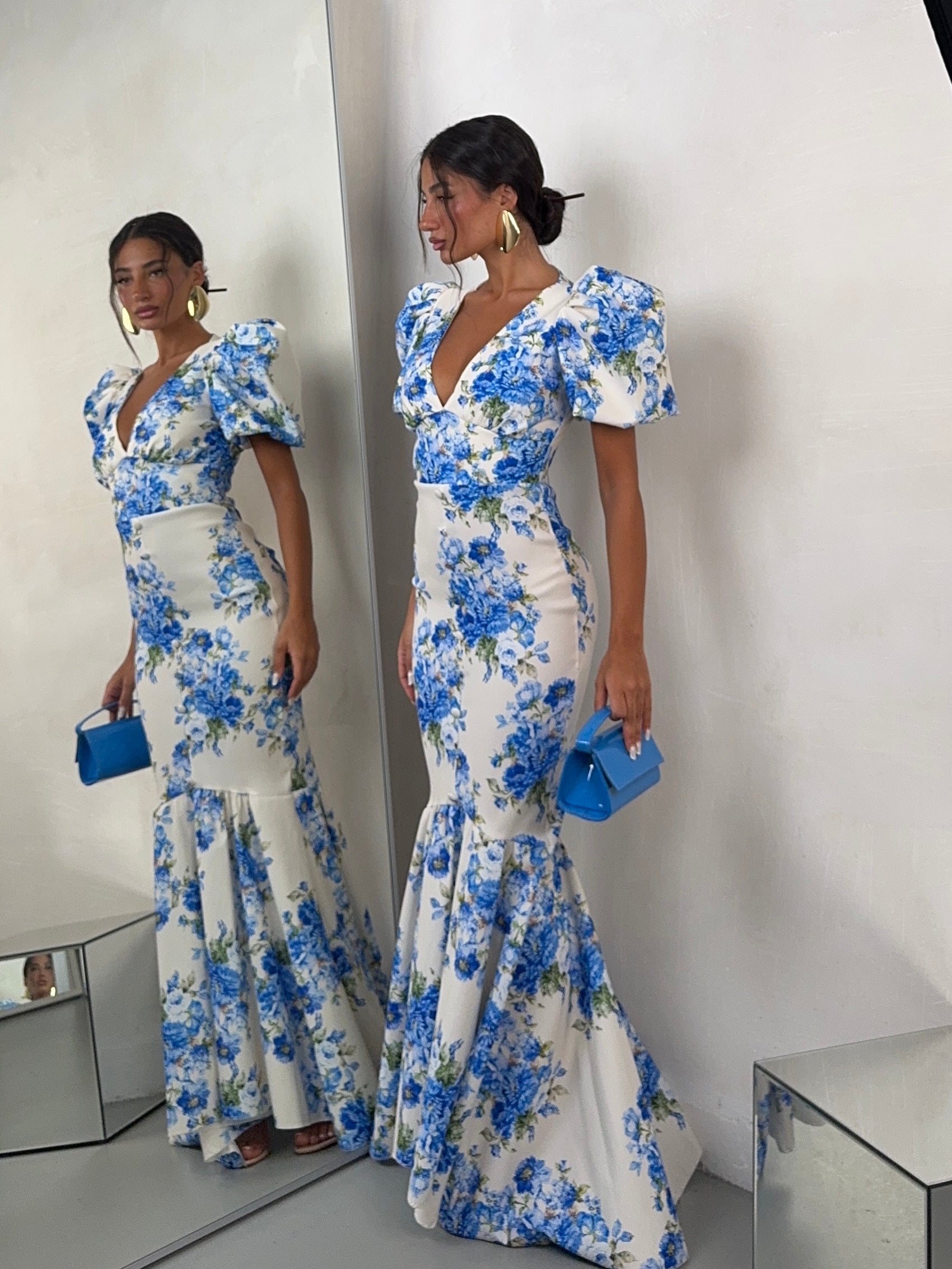 DRESS ELISA AZZURRO