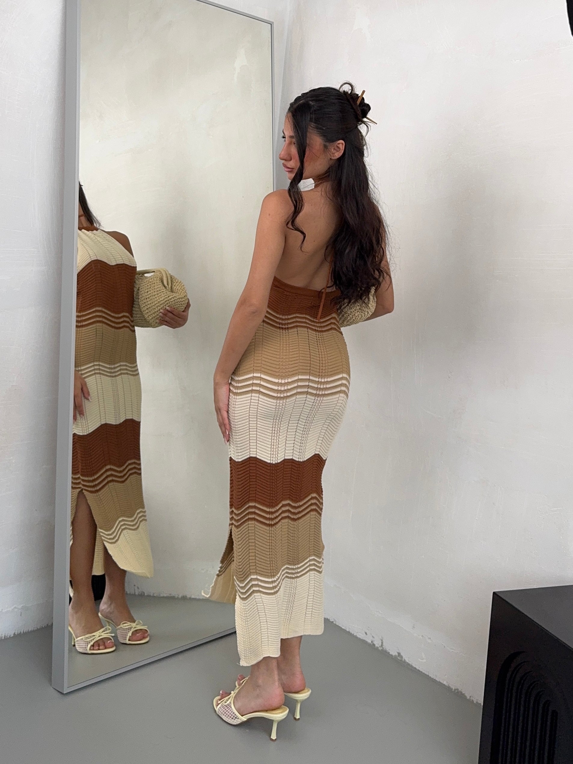 DRESS CROCHET FURTE