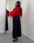 JEANS RED SWING
