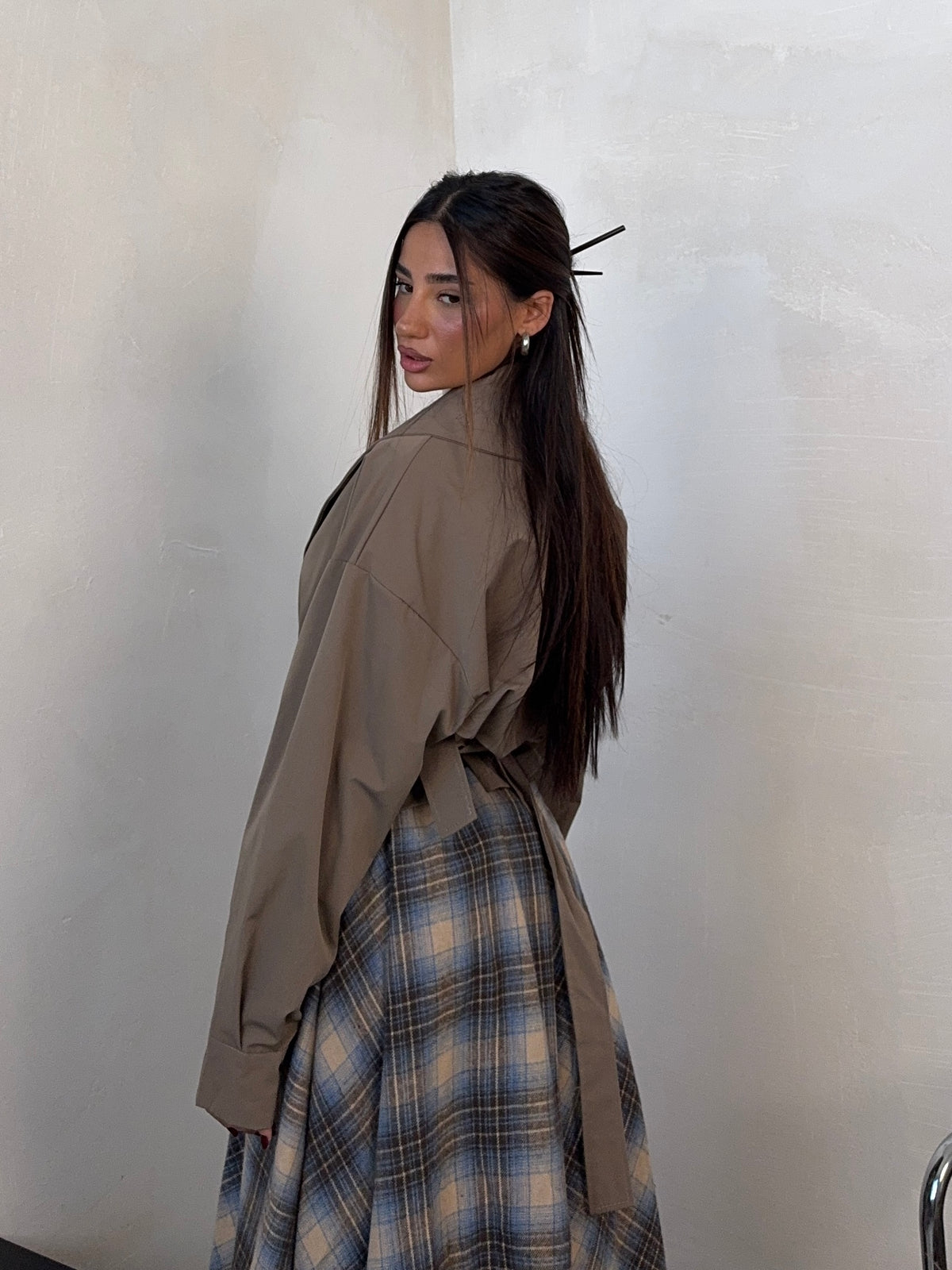 JACKET TRENCH FANGO