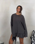 LONGSLEEVE MERLET GRIGIO