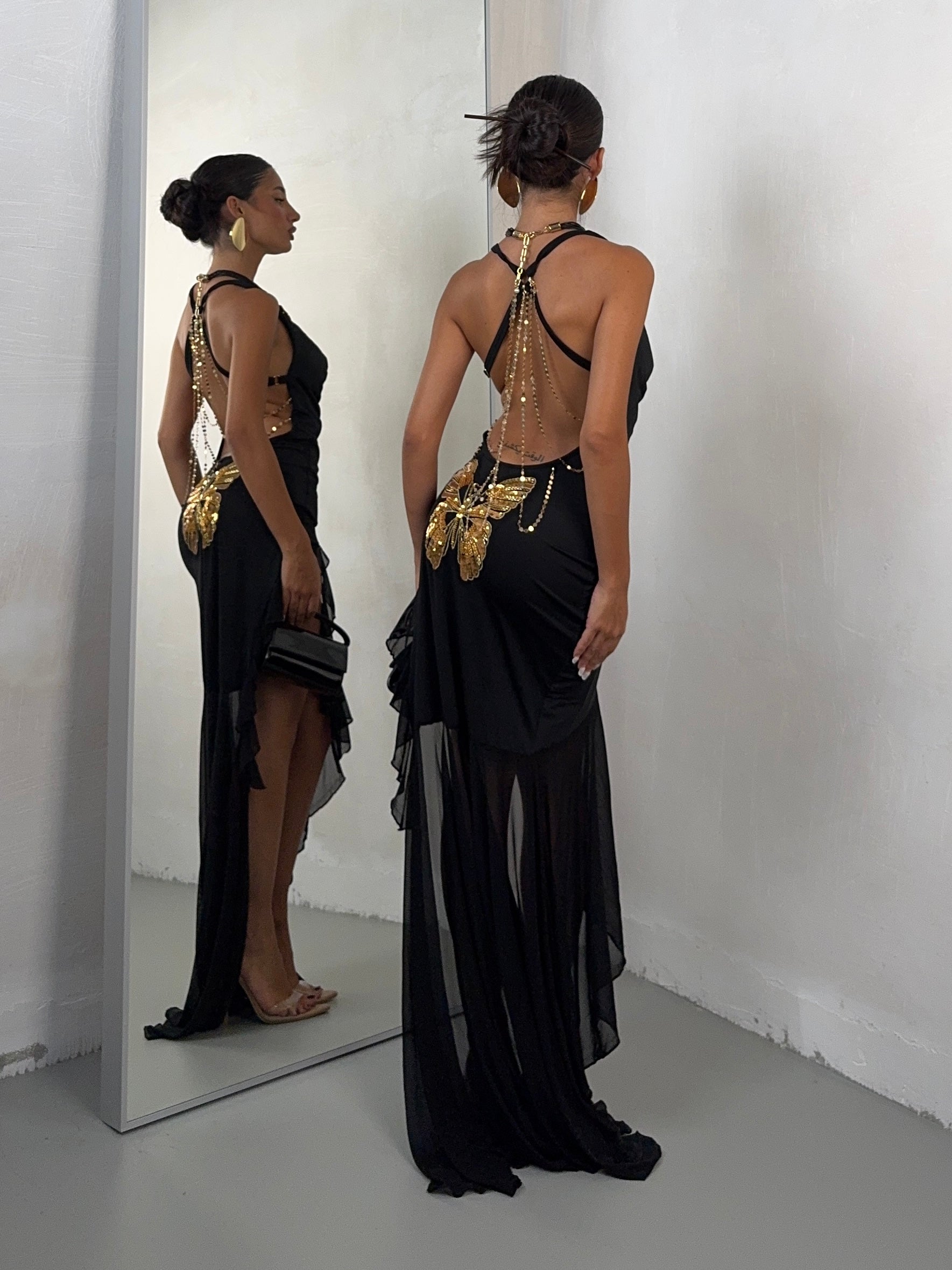DRESS ALEXIS NERO