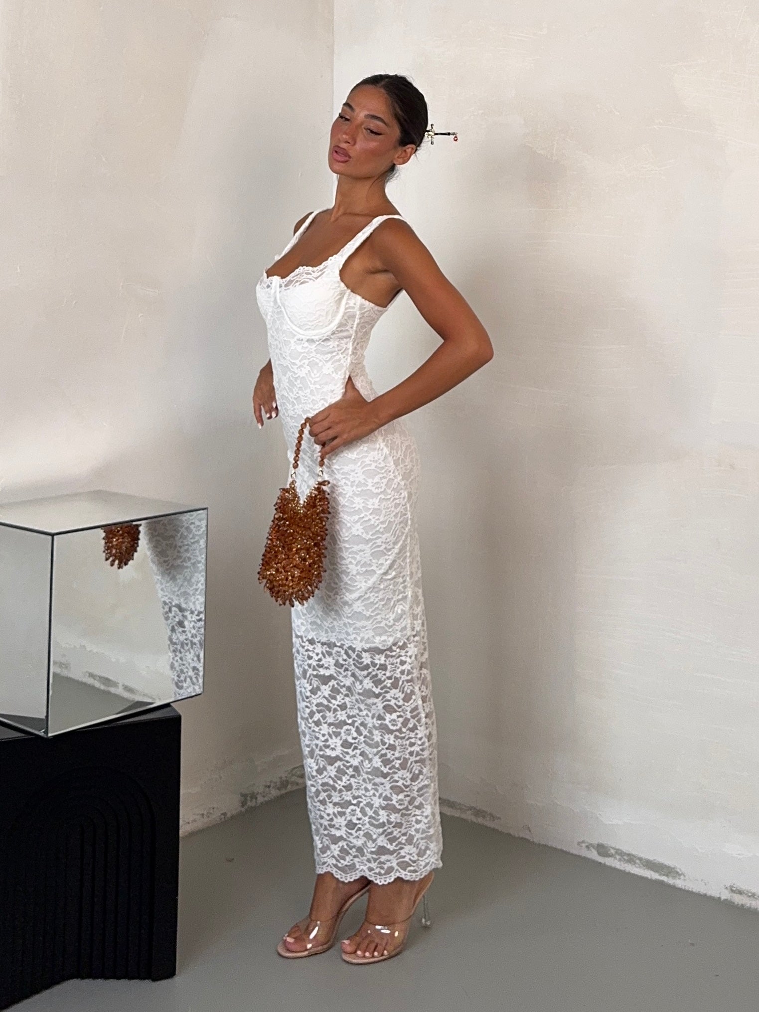 DRESS REINA BIANCO