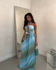 DRESS GIACARTA AZZURRO