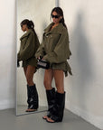 JACKET SAGE OVER