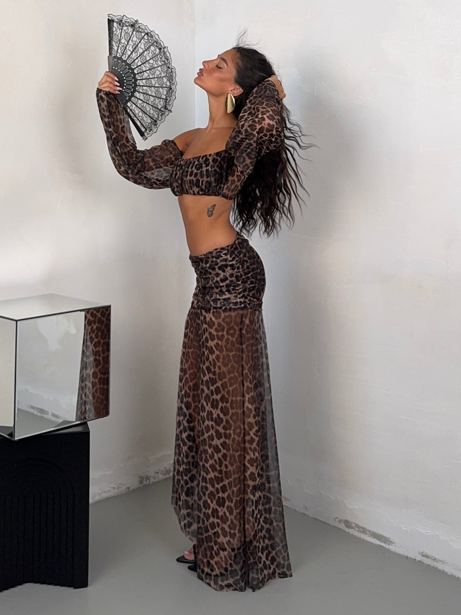 COORD DOMINA ANIMALIER