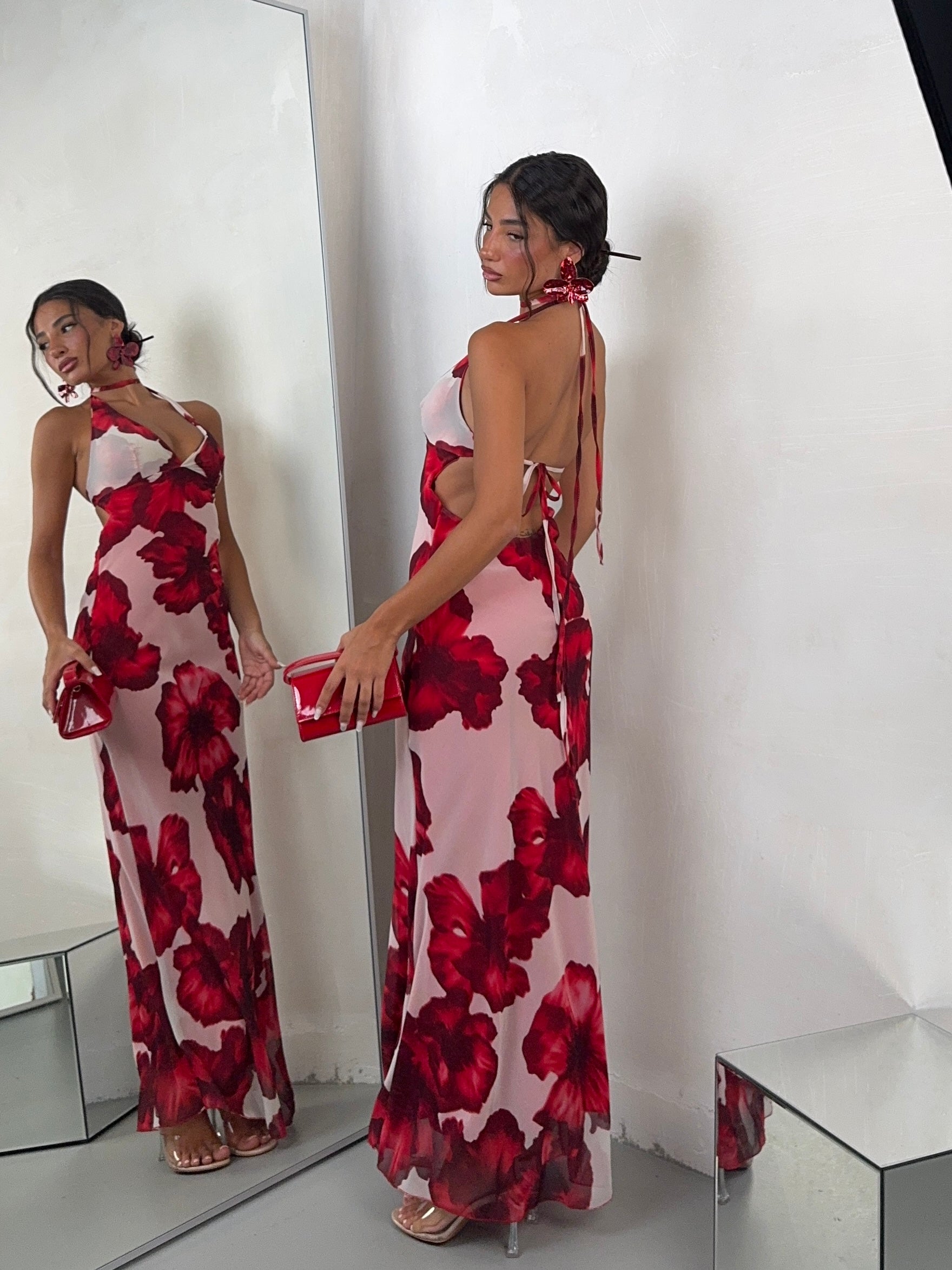 DRESS PETUNIA ROSSO
