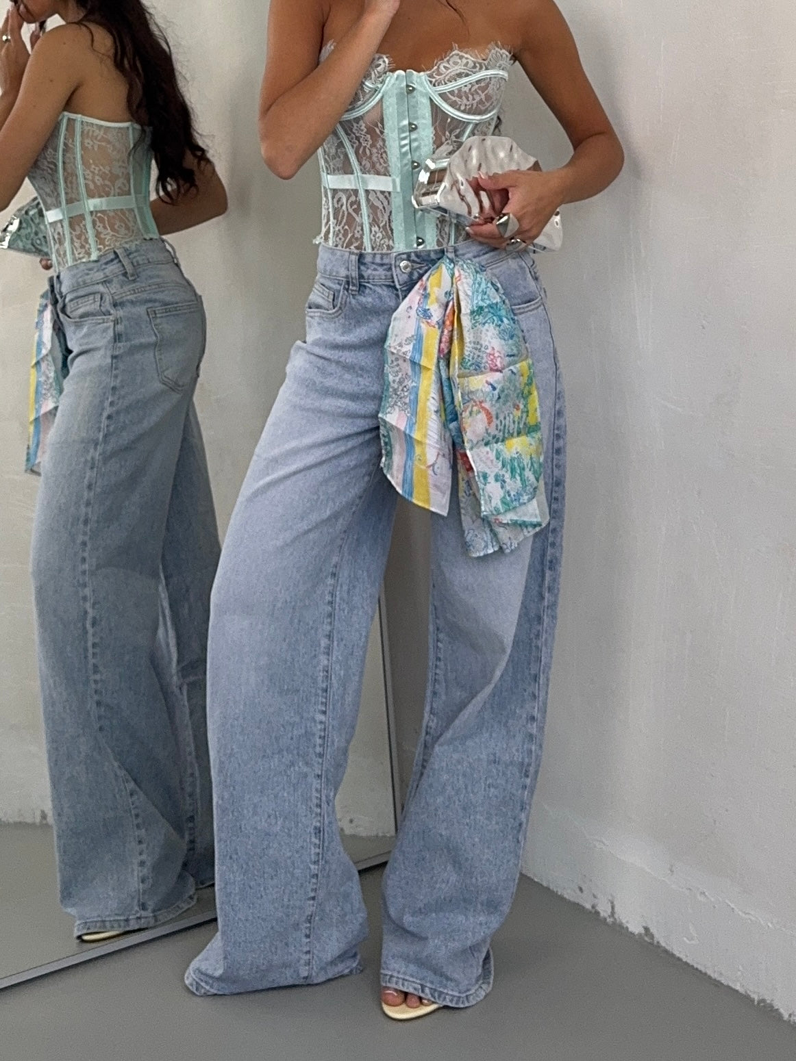 JEANS FOULARD
