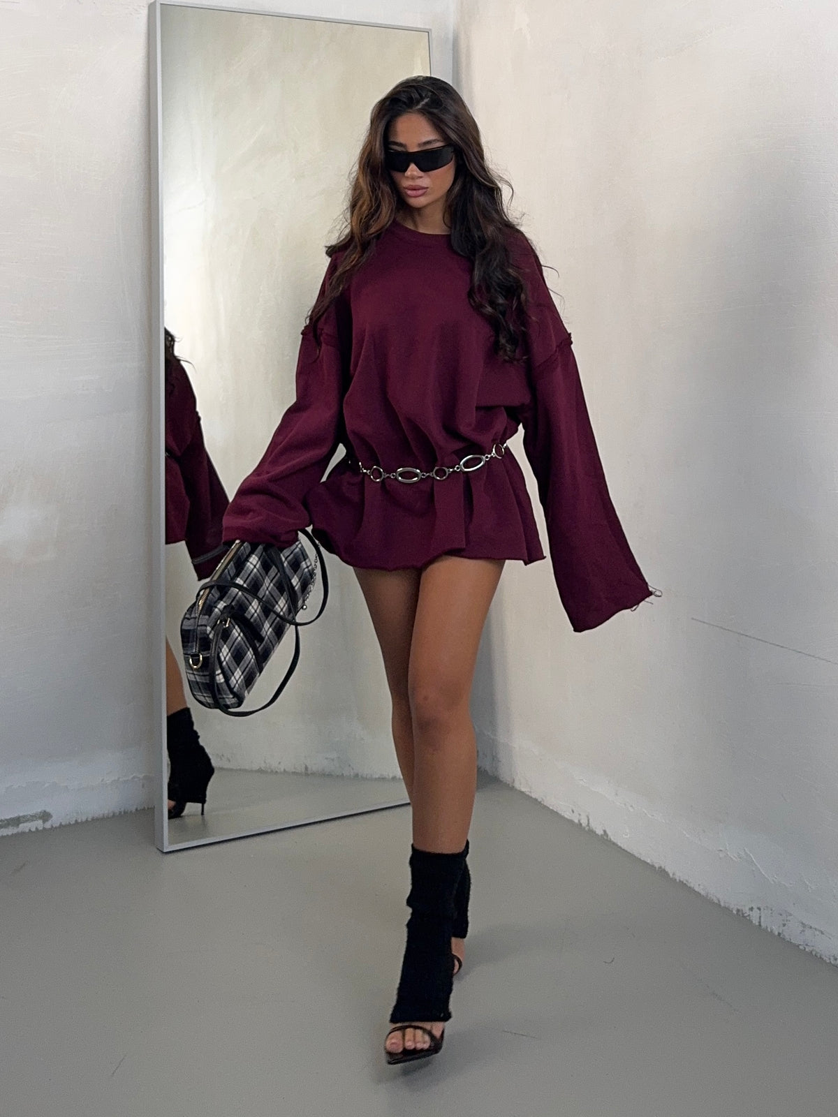LONGSLEEVE BURGUNDY