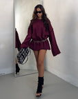 LONGSLEEVE BURGUNDY