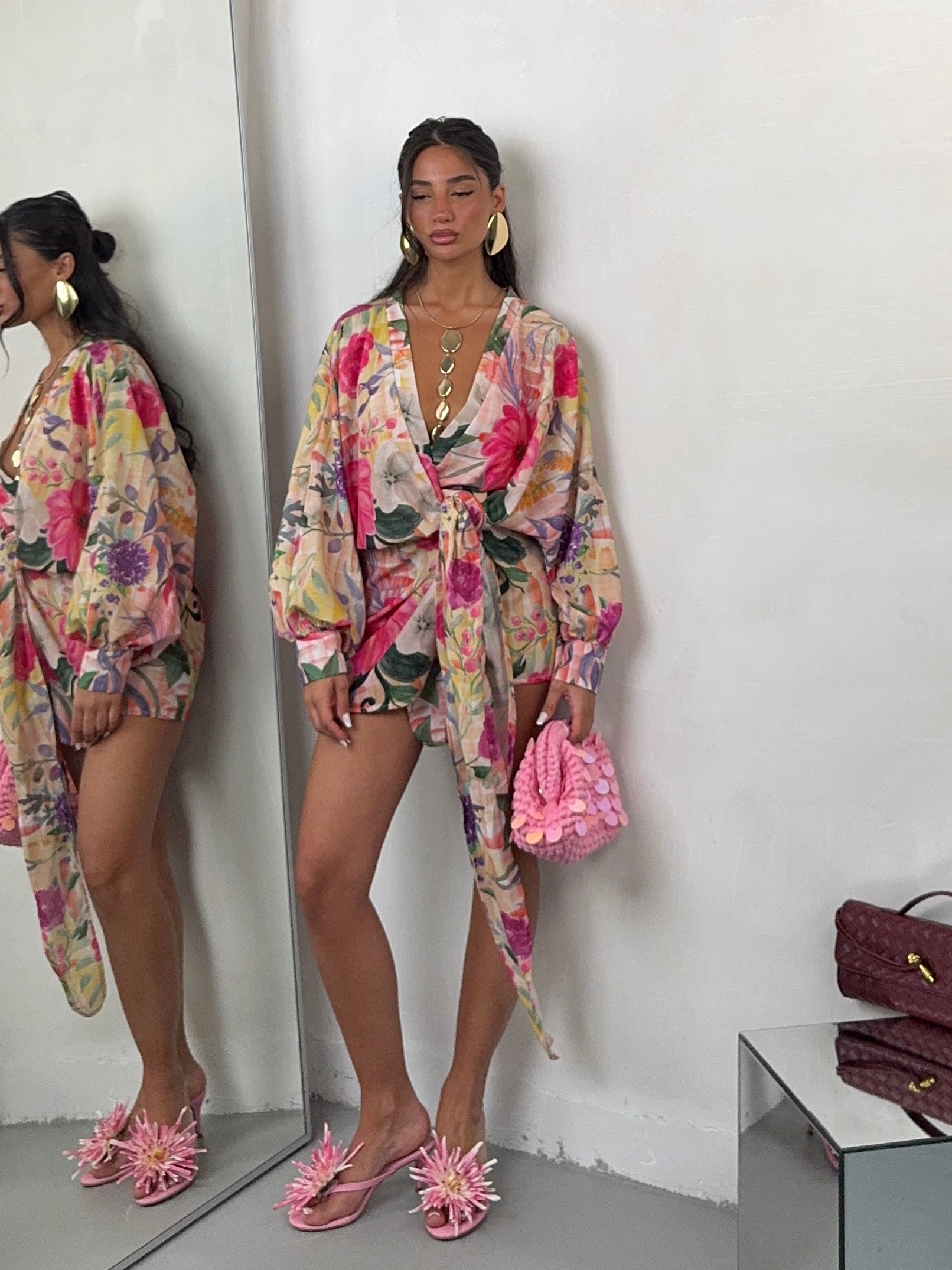 DRESS PORTOFINO FLOWER