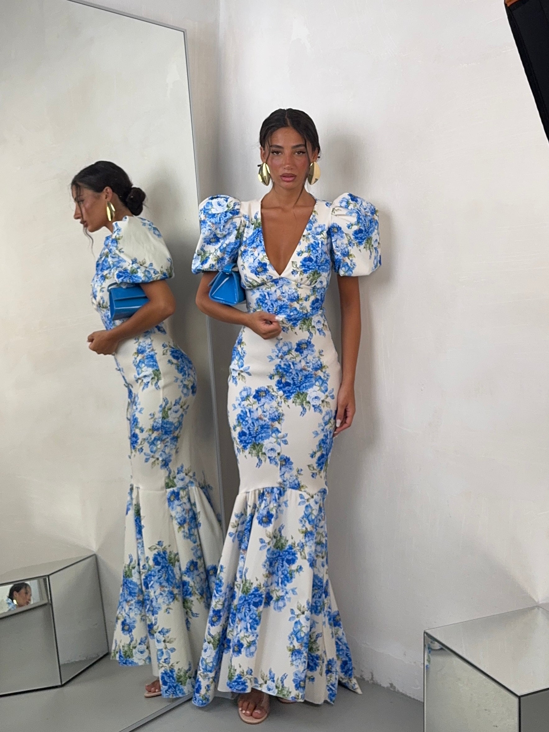 DRESS ELISA AZZURRO