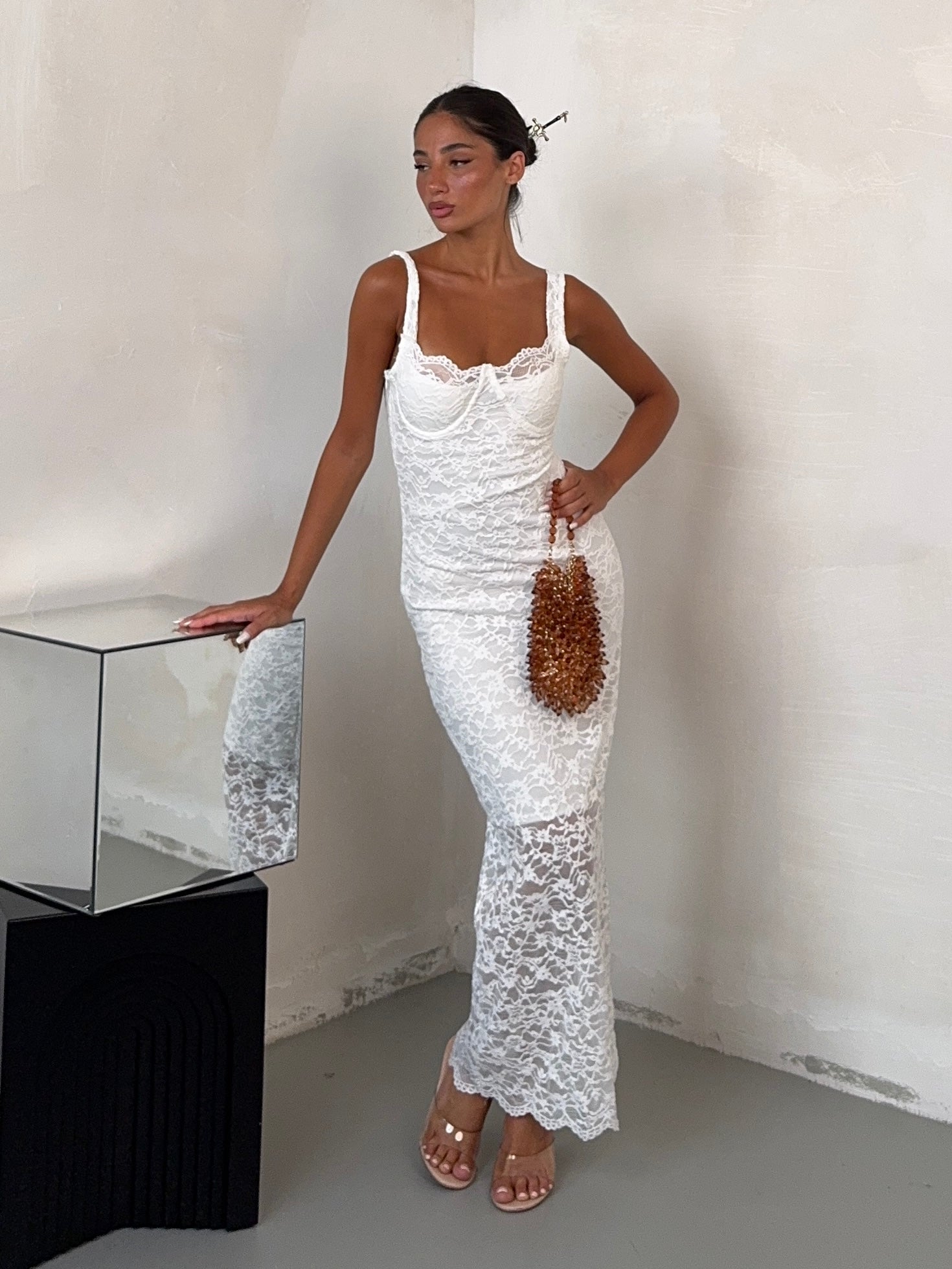 DRESS REINA BIANCO