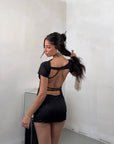 MINIDRESS BACKLESS