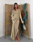 DRESS RUBY LUREX