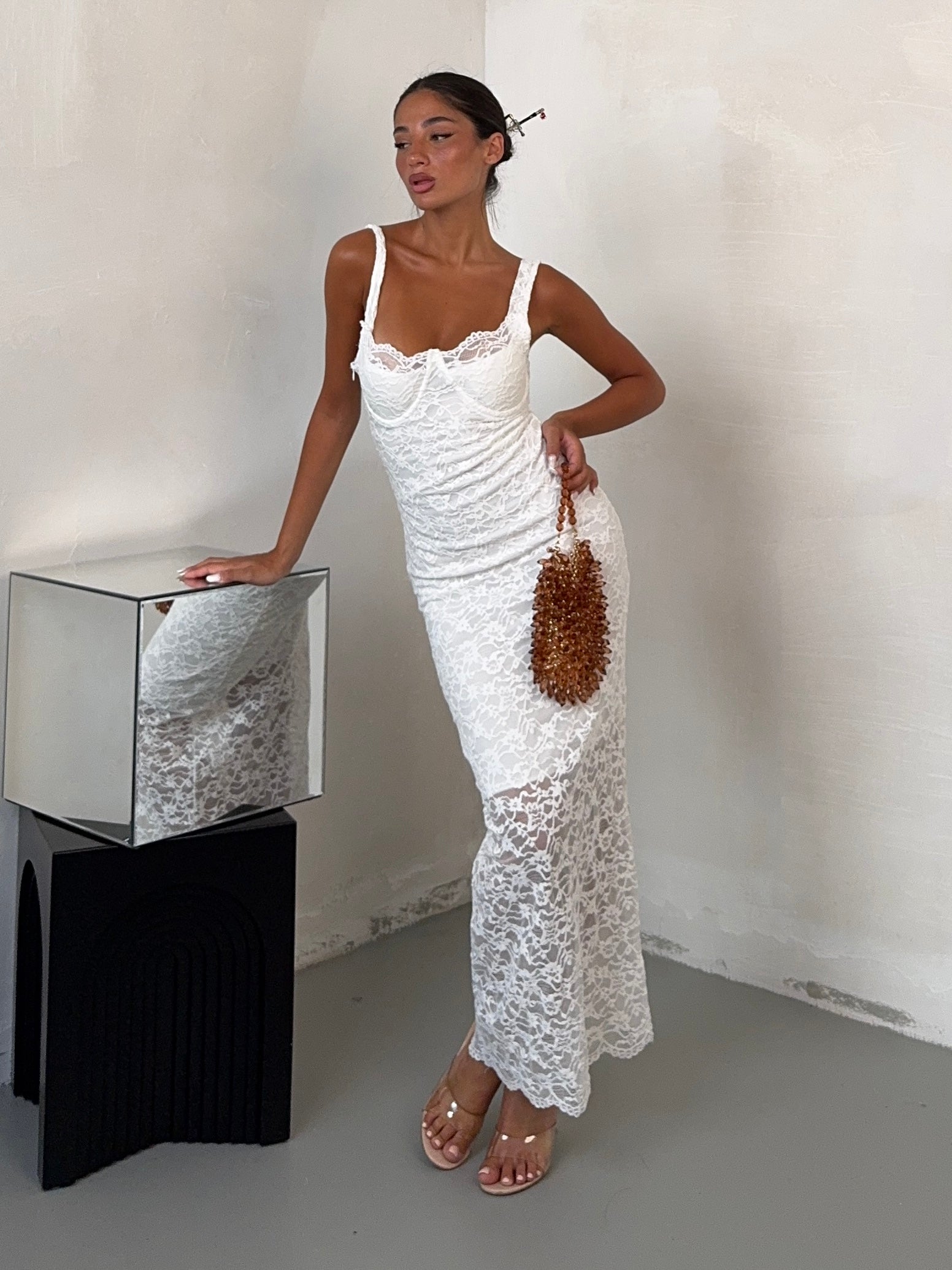 DRESS REINA BIANCO