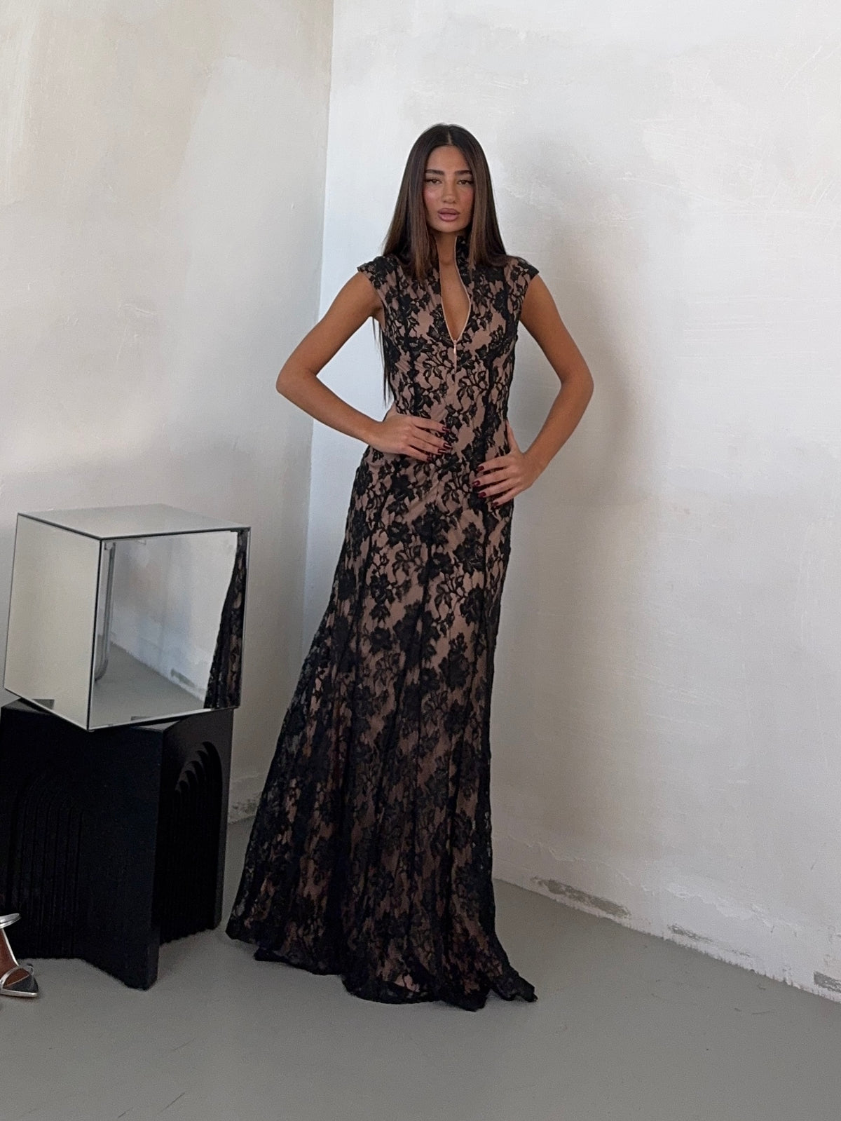 DRESS FIORDALISO NERO