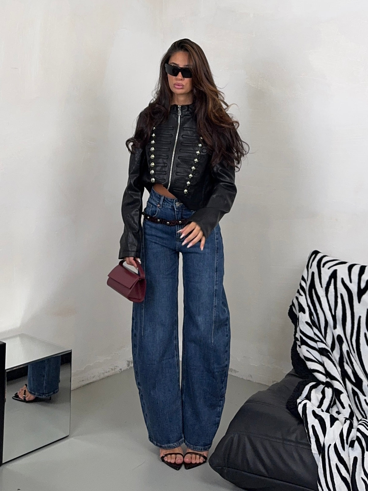JEANS BALLON BELT