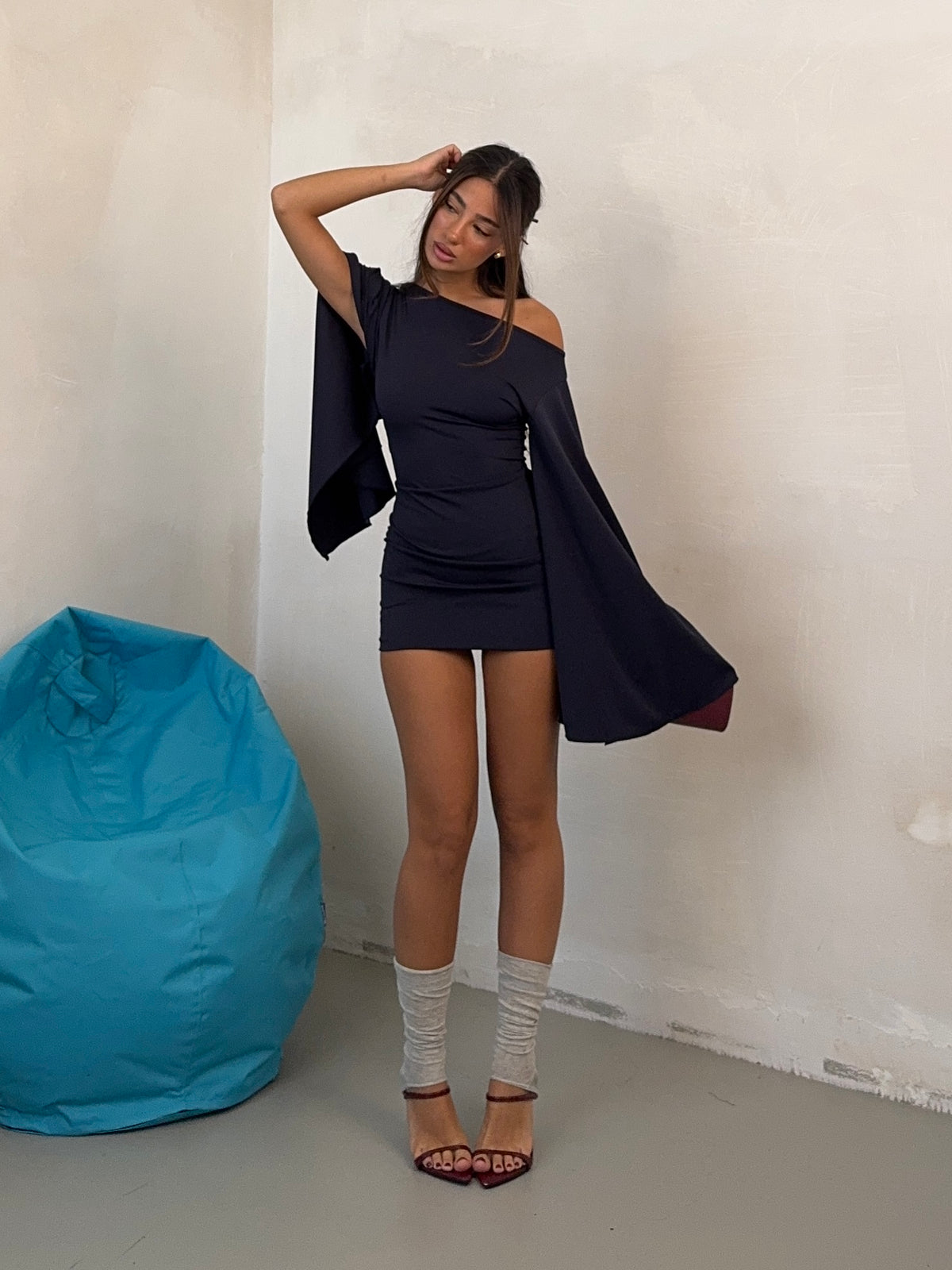 MINIDRESS MIDNIGHT BLUE