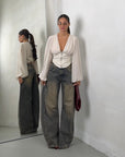 JEANS DOUBLE LOOPS