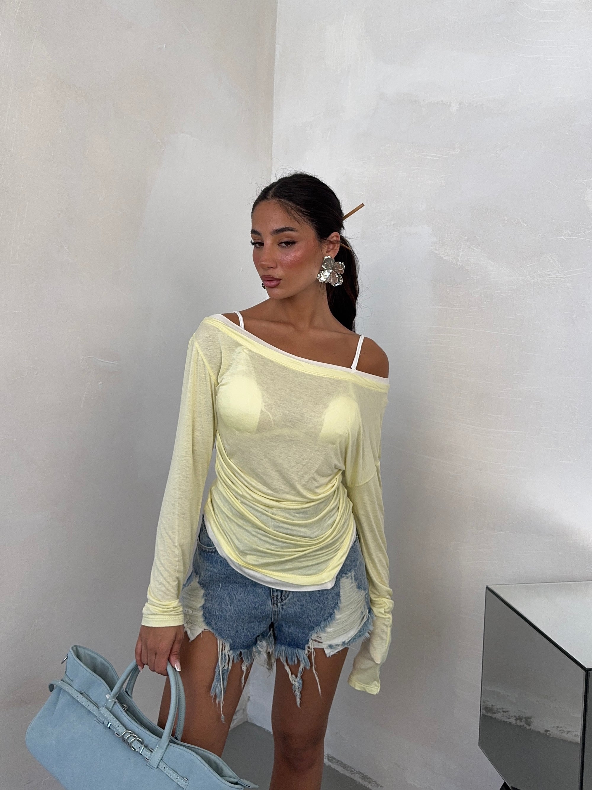 MAGLIA EVER GIALLA