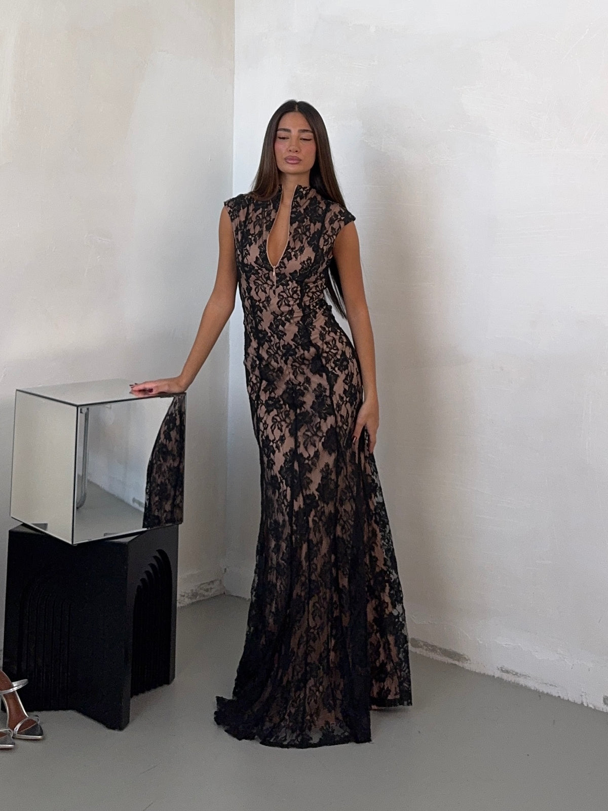 DRESS FIORDALISO NERO