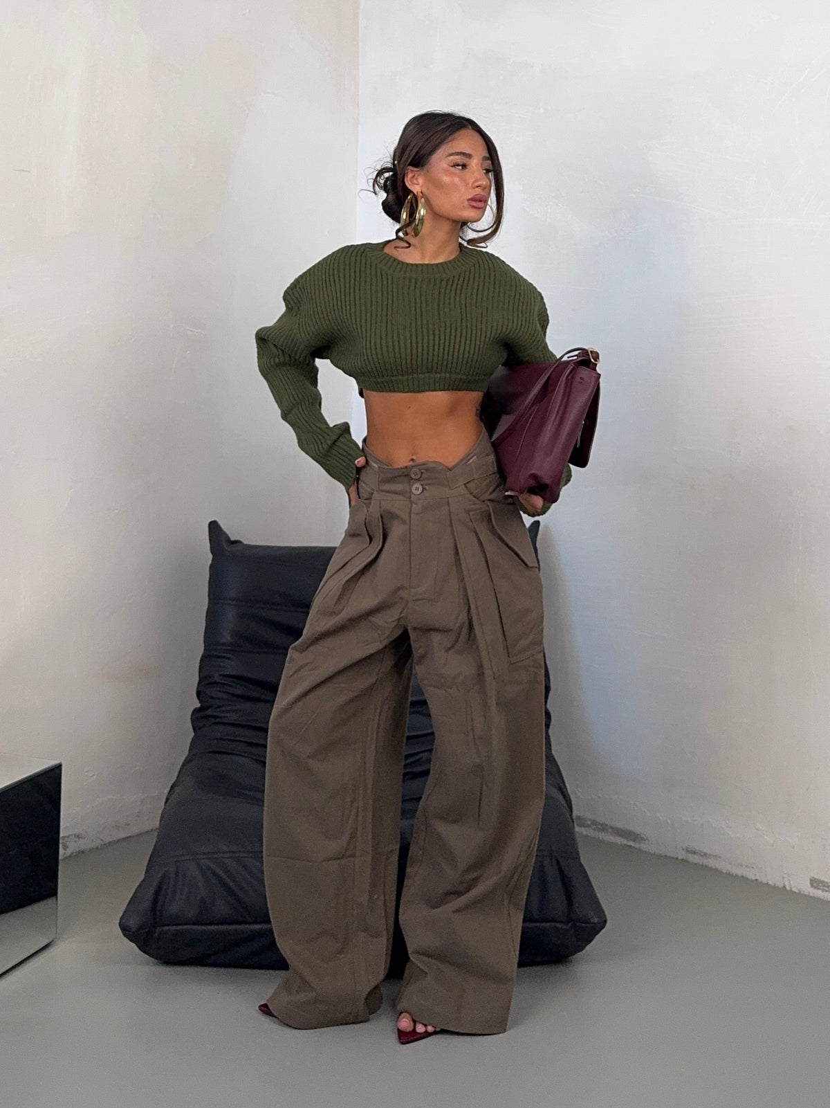 PANTS STRAP KHAKI