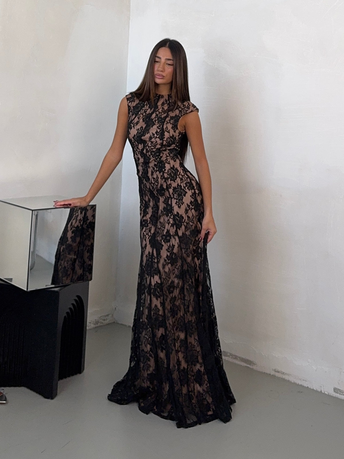 DRESS FIORDALISO NERO