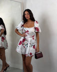 MINIDRESS GERANIO ROSSO