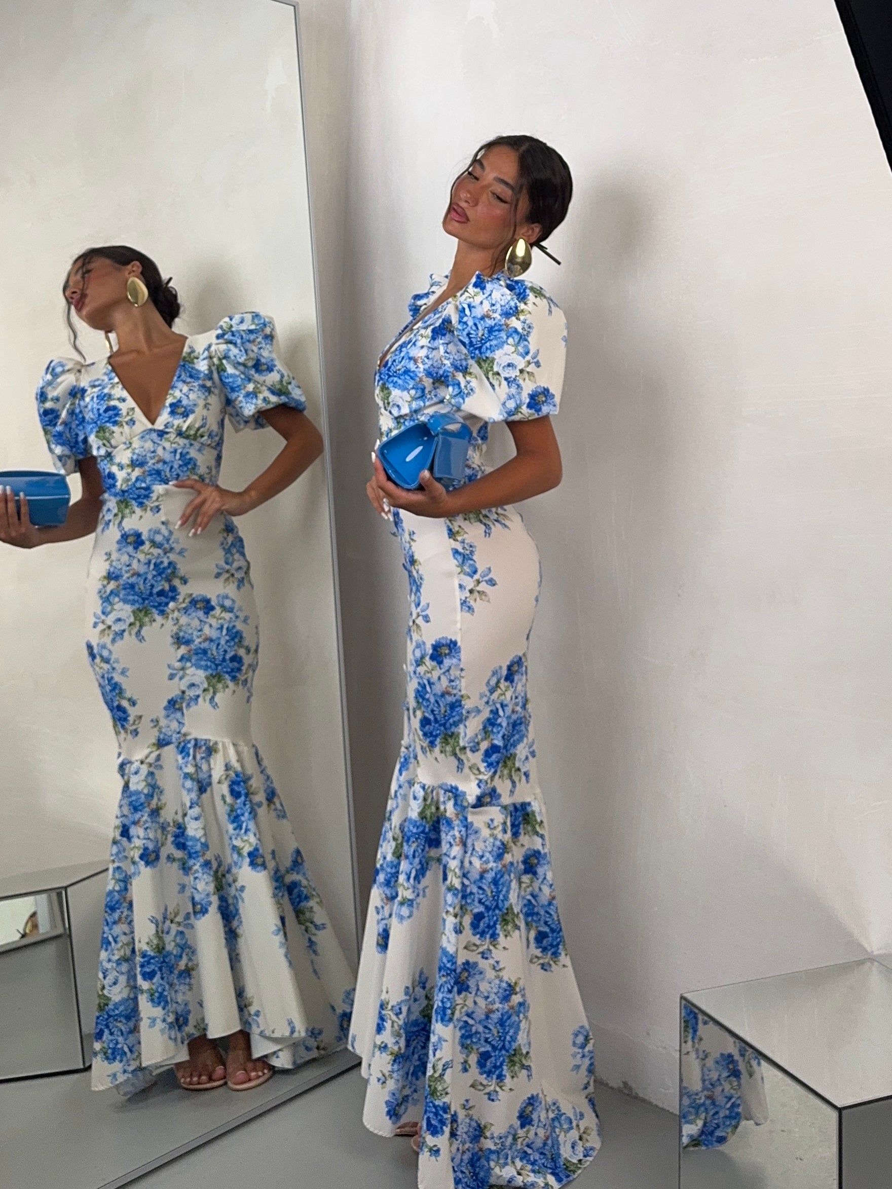 DRESS ELISA AZZURRO