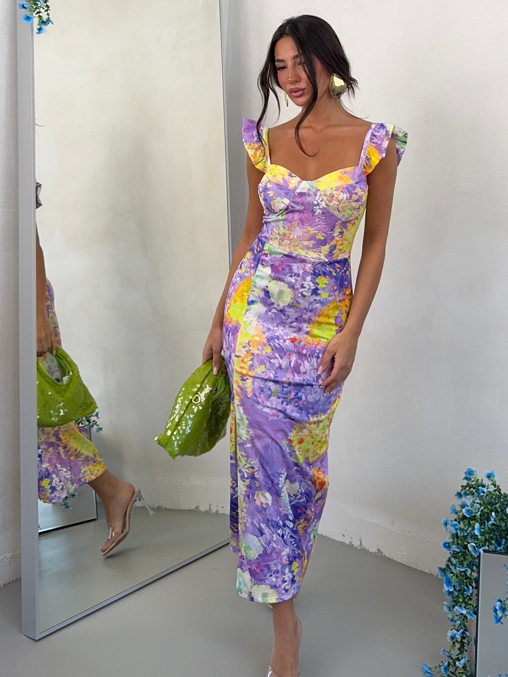 DRESS ORCHID SUNSET