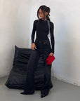 JEANS BASIC BLACK