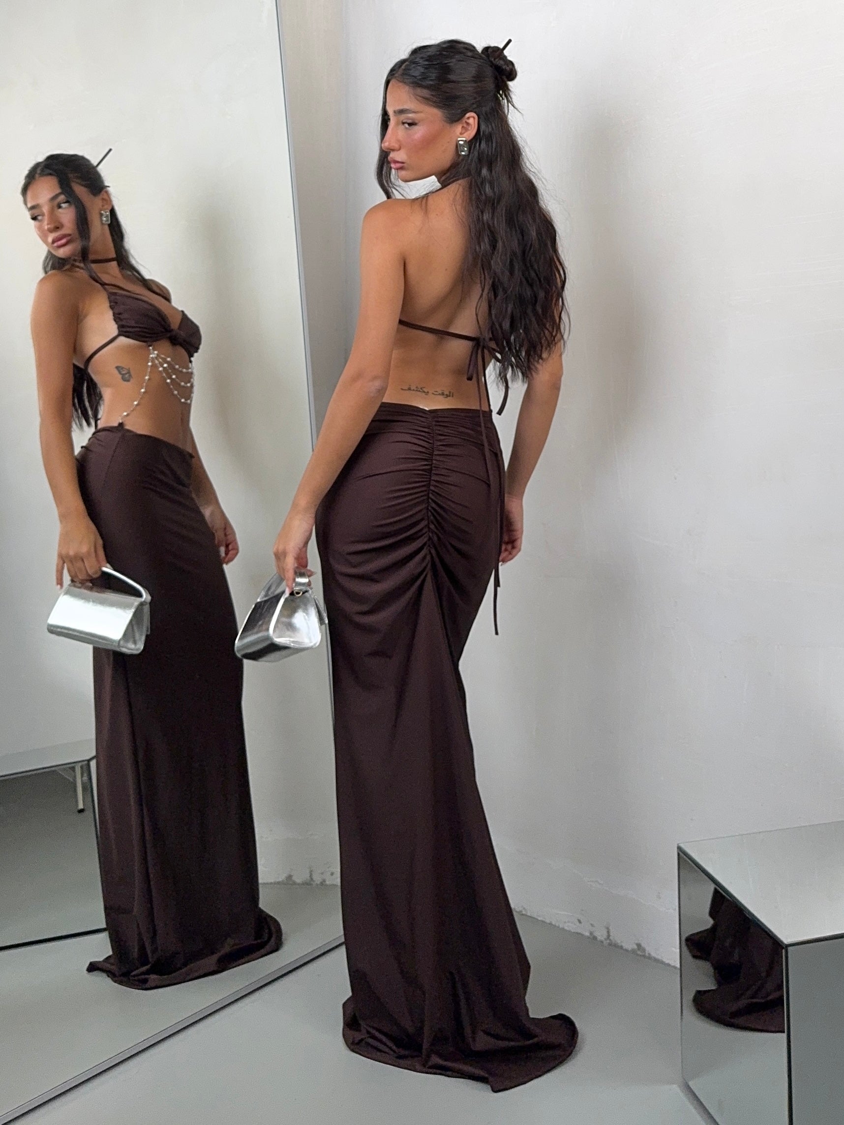 COORD PERLS MARRONE