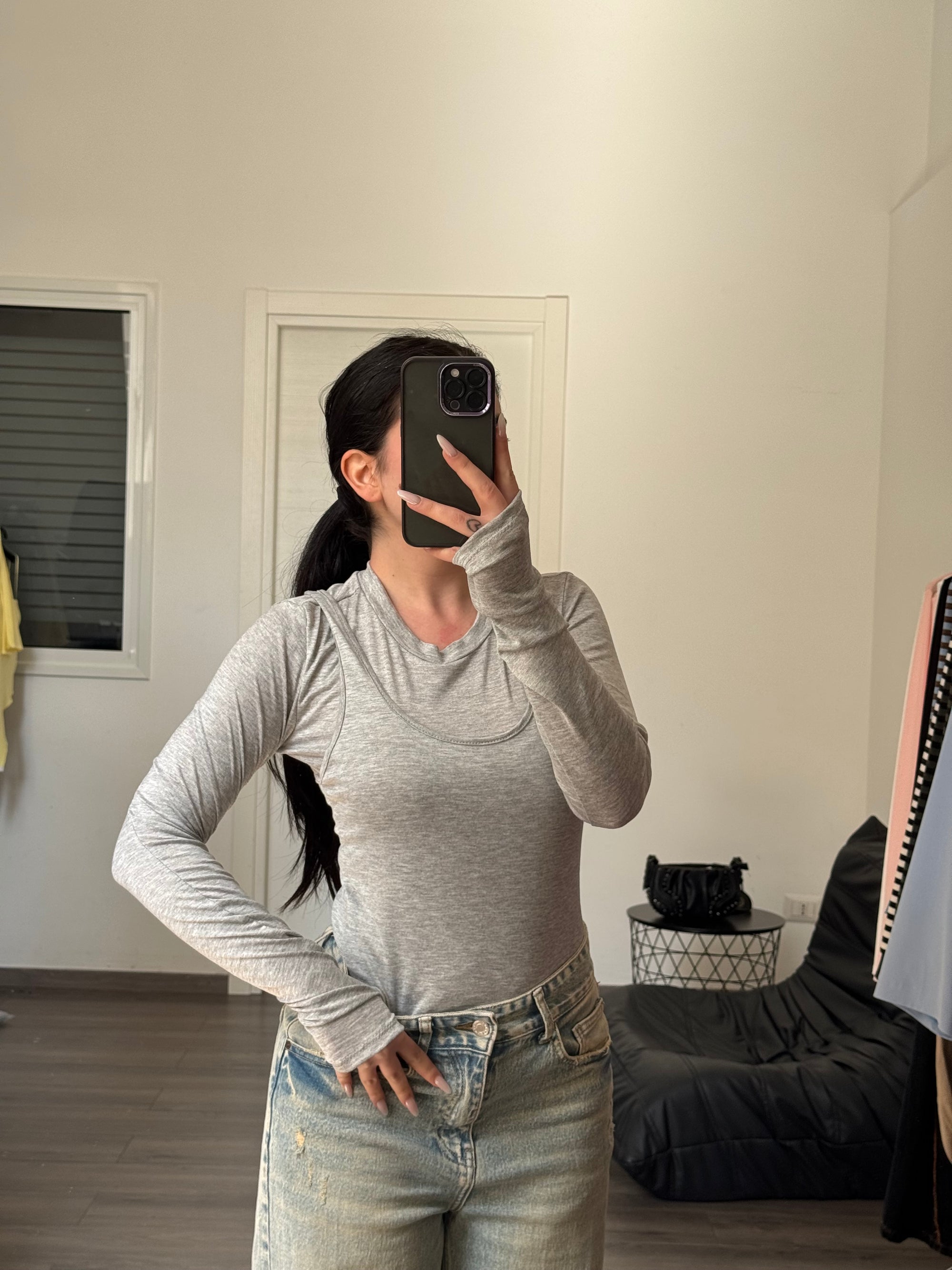 Maglia DOUBLE 100%cotone