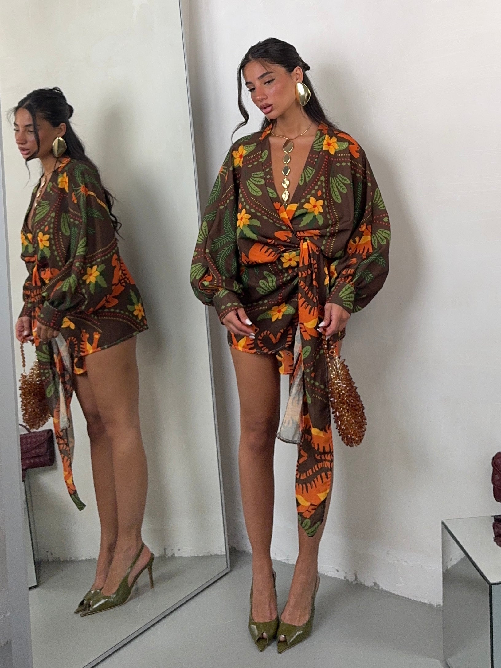 DRESS PORTOFINO JUNGLE