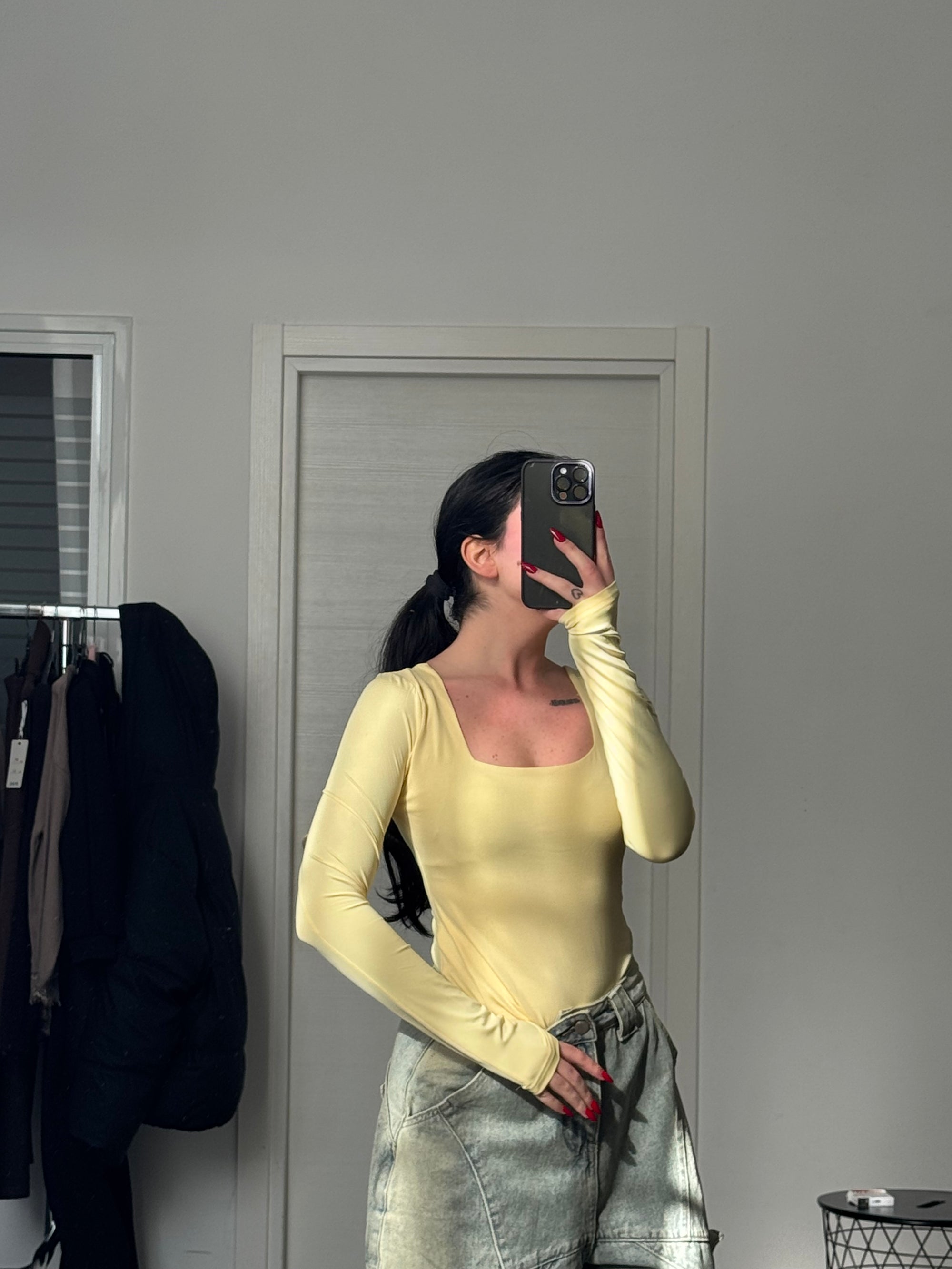 Body MODELLANTE scollo quadrato