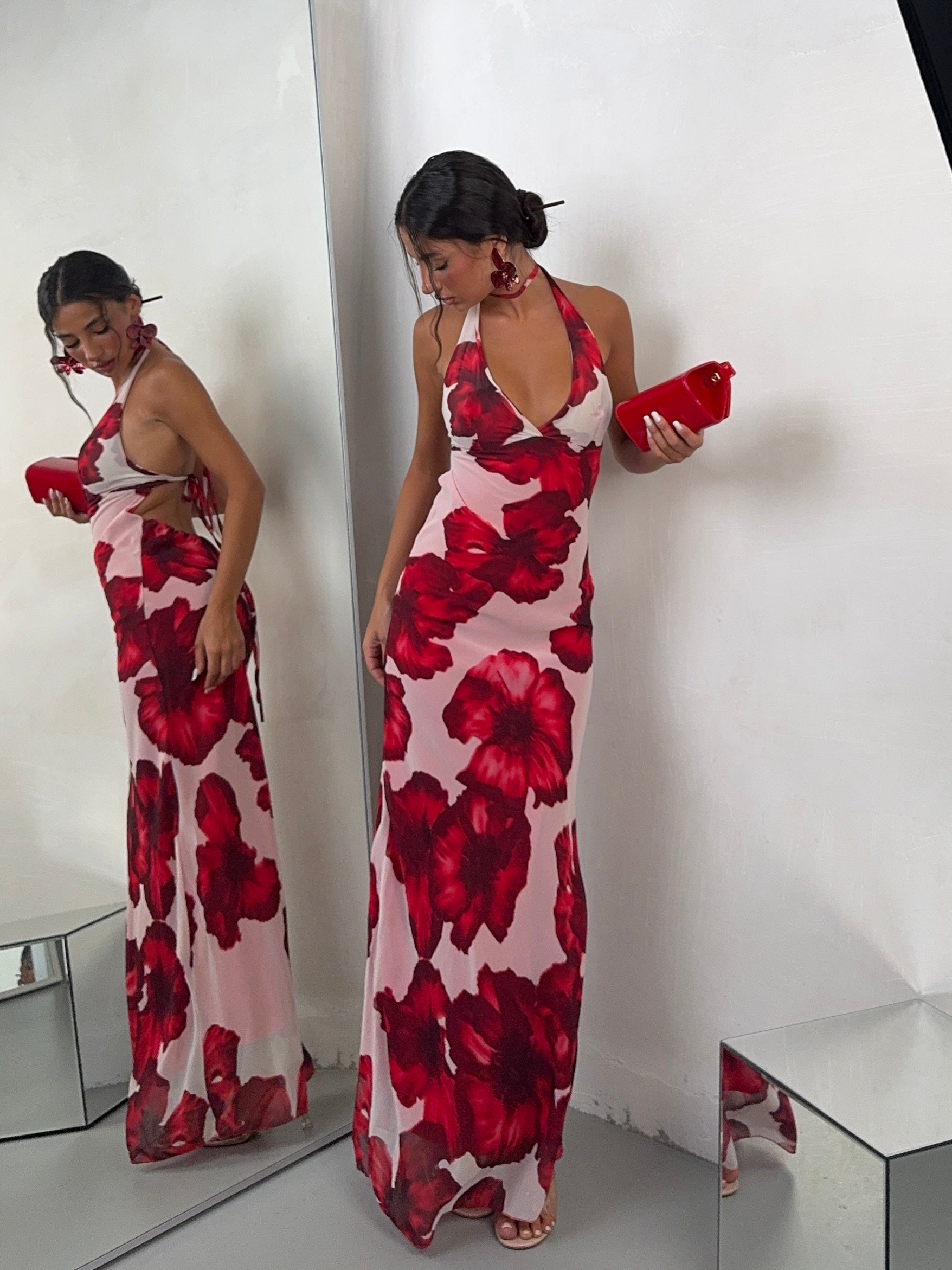 DRESS PETUNIA ROSSO