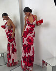 DRESS PETUNIA ROSSO