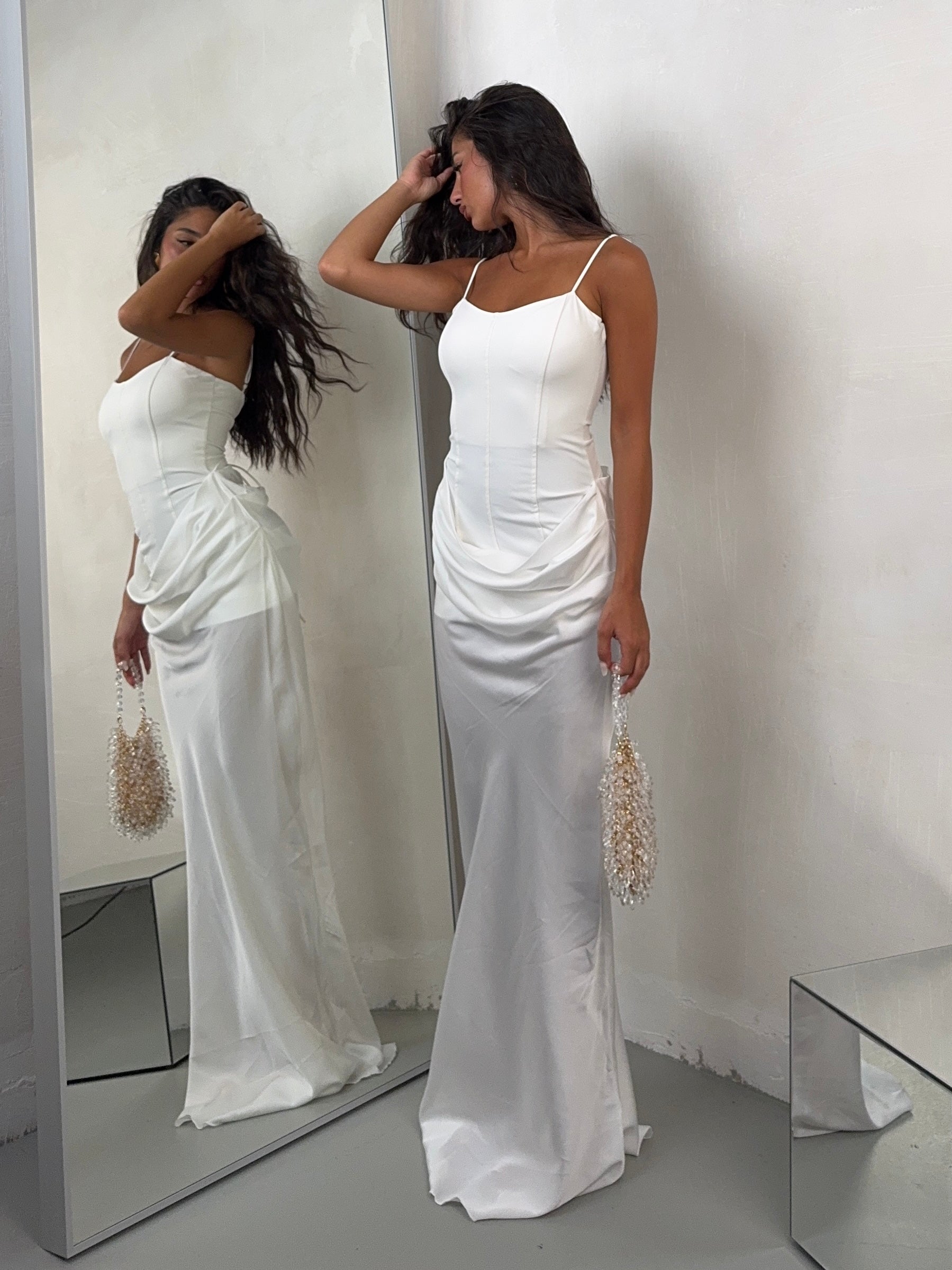 DRESS STAUTE BIANCO
