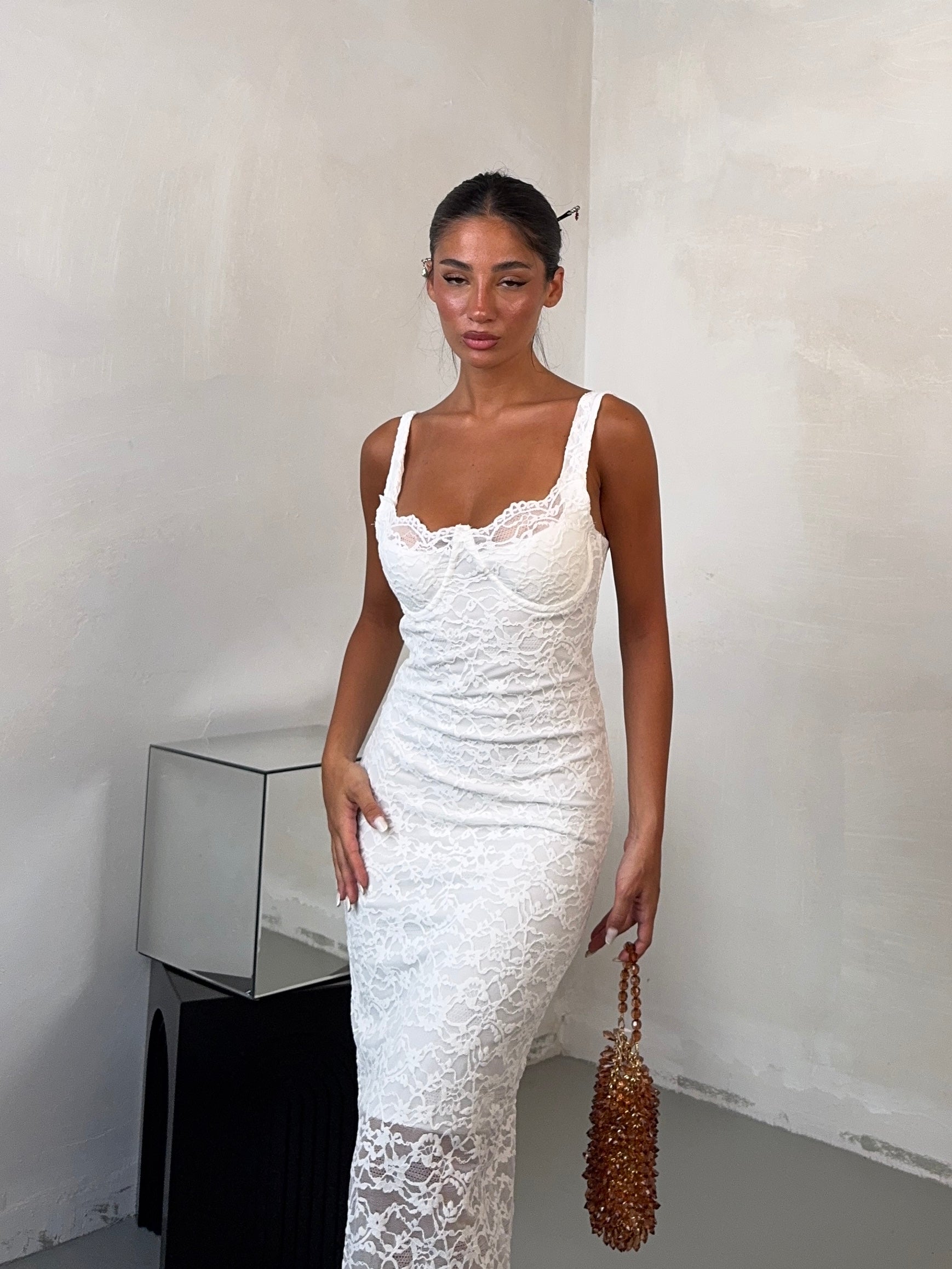 DRESS REINA BIANCO