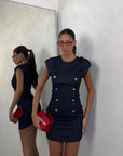 MINIDRESS SUITS DENIM