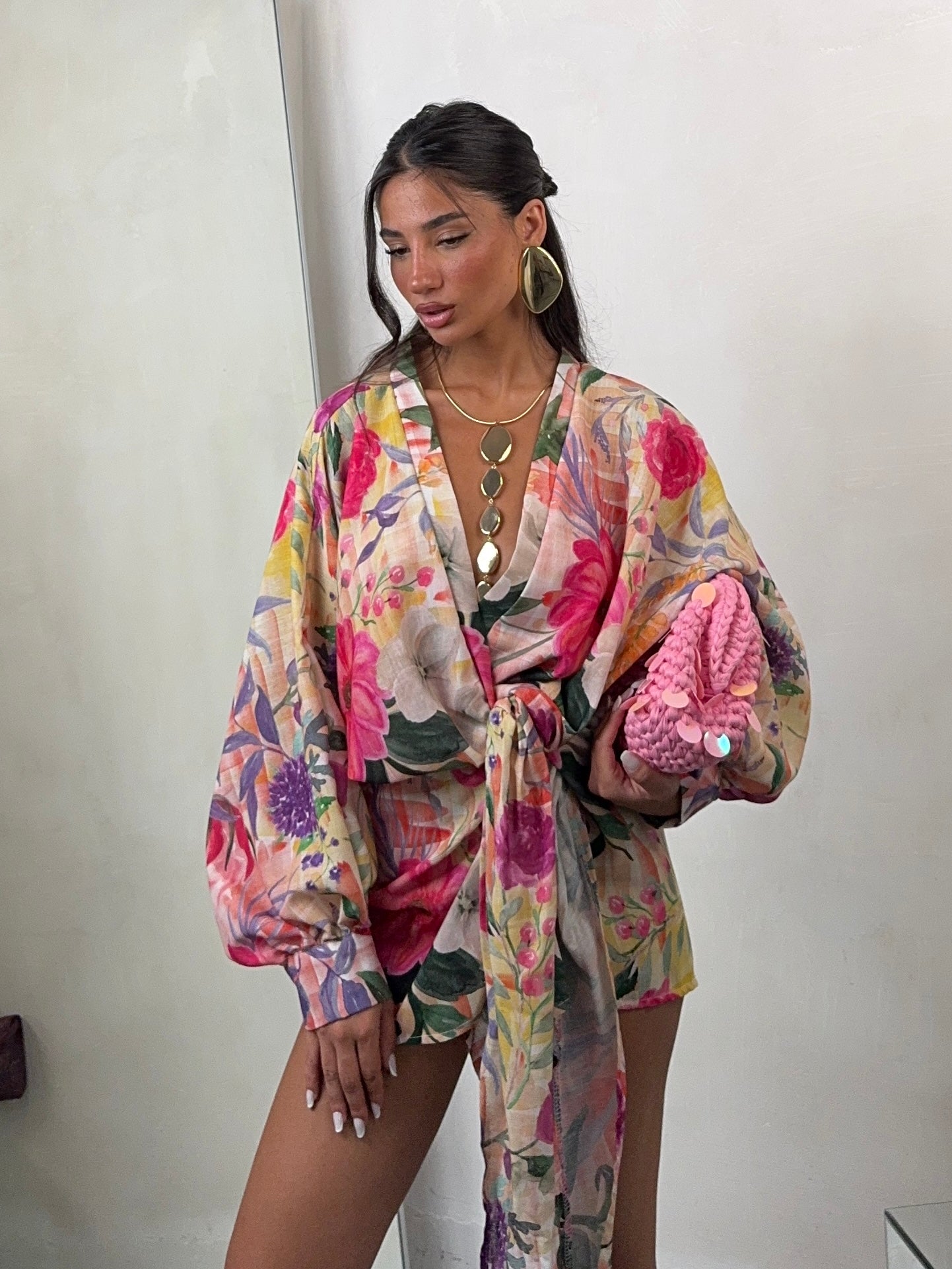 DRESS PORTOFINO FLOWER