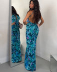 DRESS MUSA AZZURRO