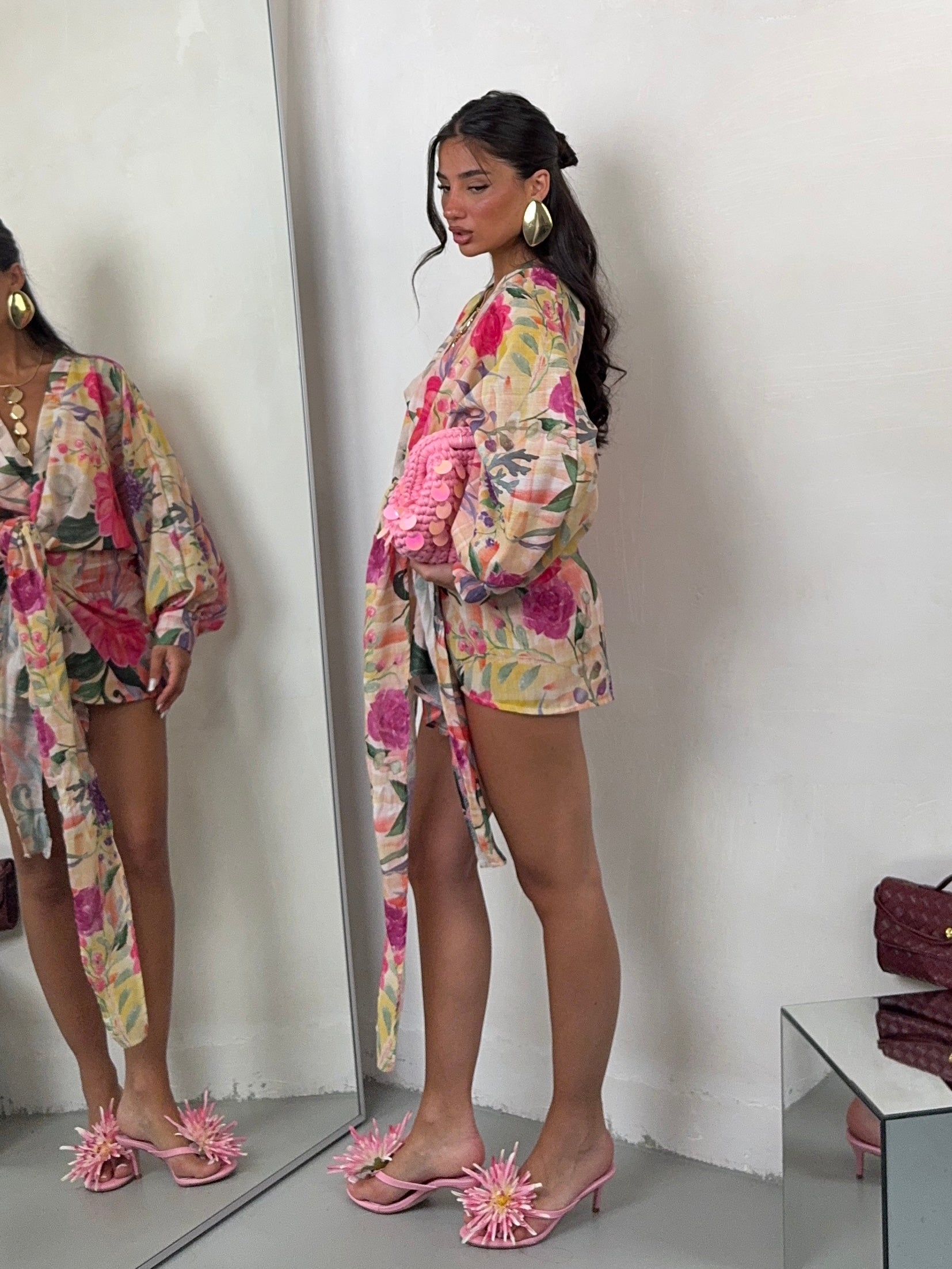 DRESS PORTOFINO FLOWER