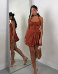 MINIDRESS FRAN RUGGINE