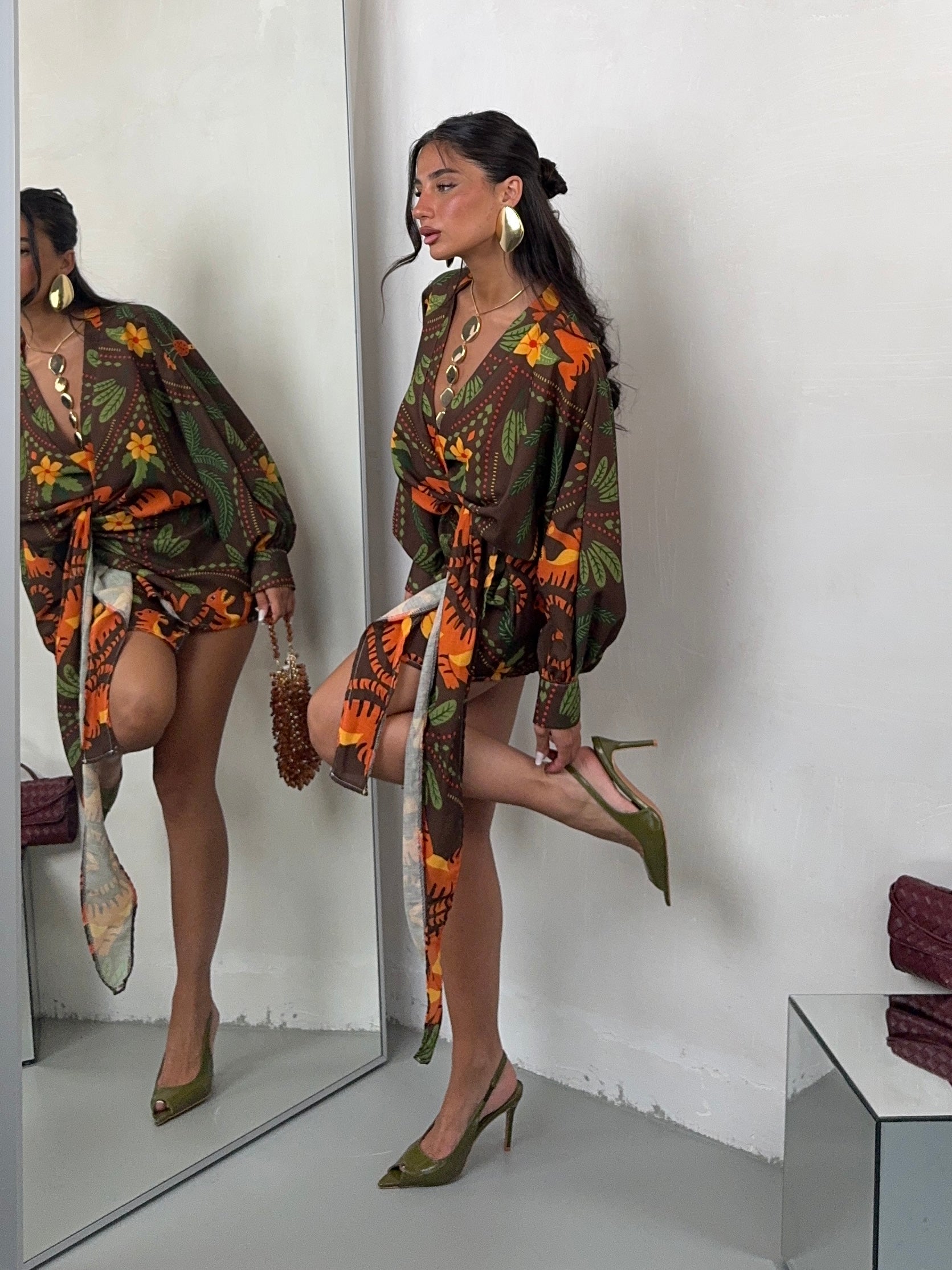 DRESS PORTOFINO JUNGLE