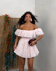 MINIDRESS QUINCE ROSA